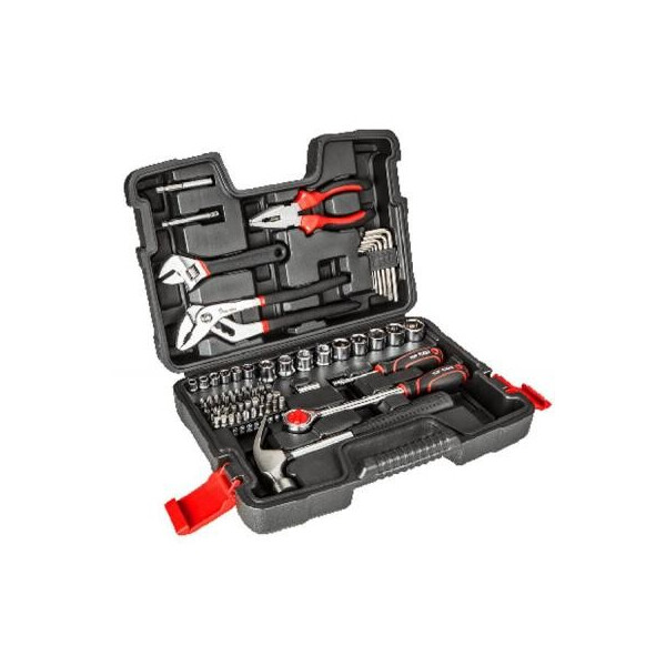 

Набор инструментов TOP TOOLS 1/4", 1/2", 81 ед. (38D510)