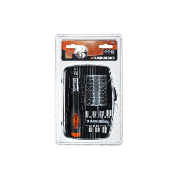 

Набор инструментов BLACK&DECKER A7062-XJ 40 предм. (A7062)