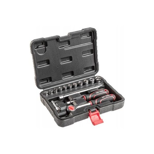 

Набор торцевых гаечных ключей Top Tools 1/4" 15 предметов (38D525)