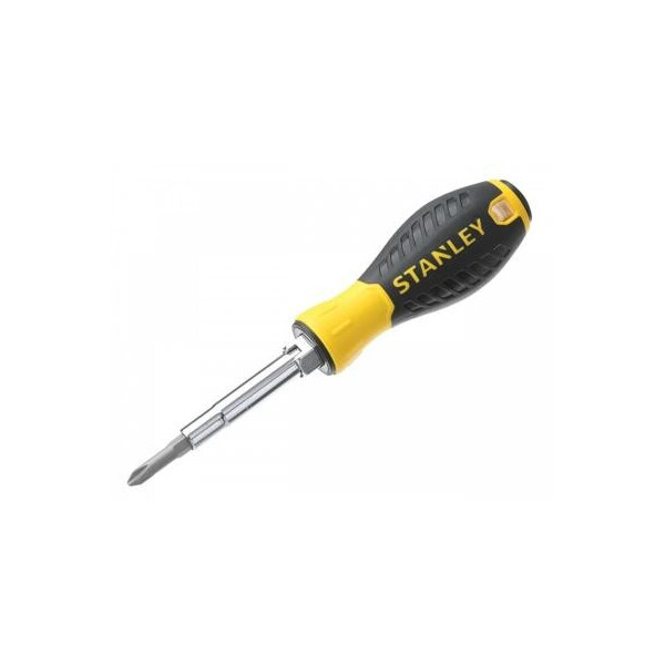 

Отвертка Stanley 6 Way, с 3 двусторонними битами (0-68-012)