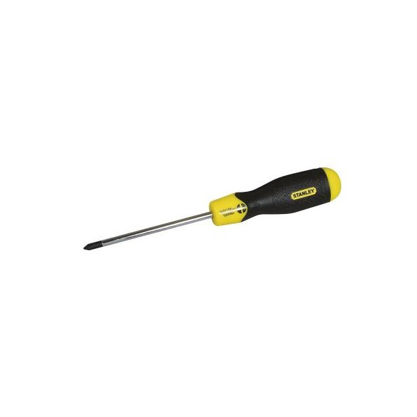 

Отвертка Stanley Cushion Grip (+) Ph 1 75мм (блистер) (0-64-932)