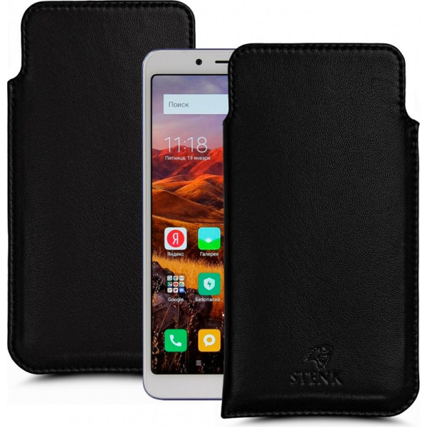 

Футляр Stenk Elegance для Xiaomi Redmi 6 Чёрный (61748)