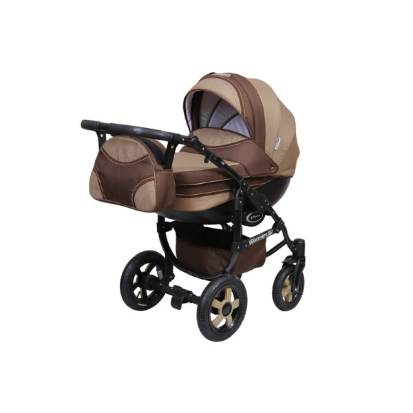 

Детская коляска 2 в 1 Angelina Discovery шоколад 001