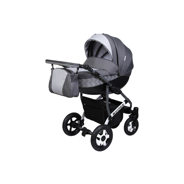 

Детская коляска 2 в 1 Angelina Viper Burano серая color 41