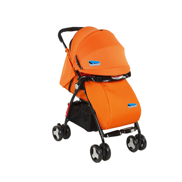 

Коляска прогулочная книжка LaBona FK8122AB Orange Оранжевая
