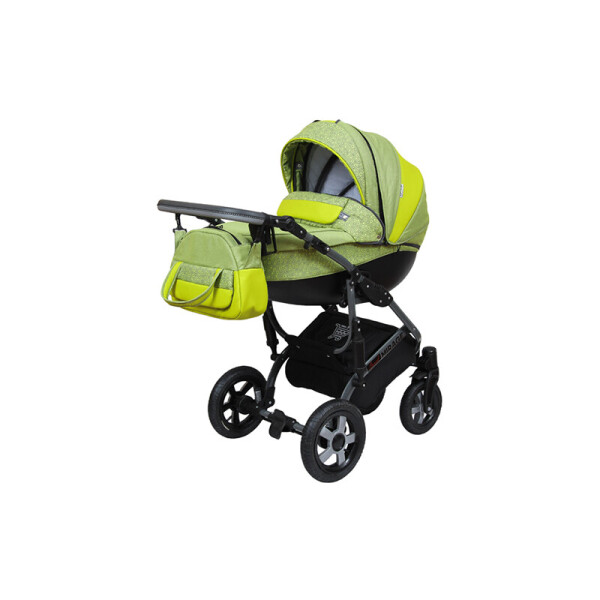 

Детская коляска 2 в 1 Angelina Grand Mirage Silver салатовая color 11