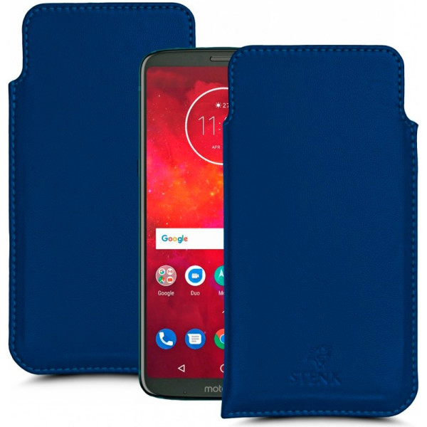 

Футляр Stenk Elegance для Motorola Moto Z3 Play Синий (61764)