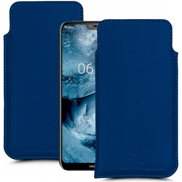 

Футляр Stenk Elegance для Nokia X6 (2018) Синий (61766)