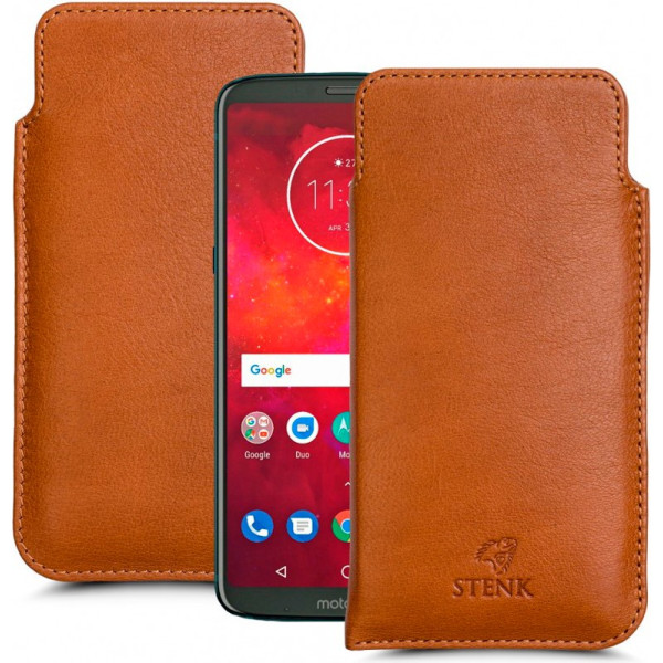 

Футляр Stenk Elegance для Motorola Moto Z3 Play Camel (61791)