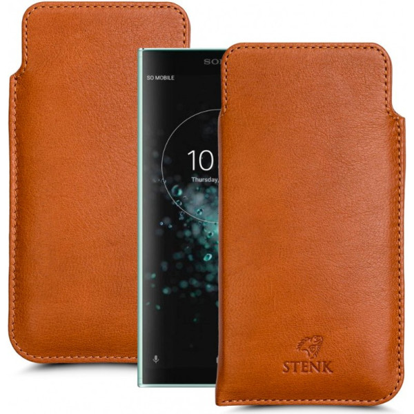

Футляр Stenk Elegance для Sony Xperia XA2 Plus Camel (61799)
