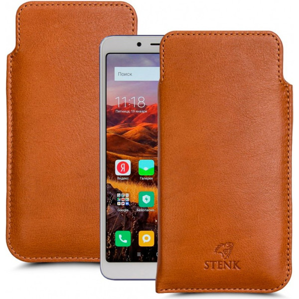 

Футляр Stenk Elegance для Xiaomi Redmi 6 Camel (61802)