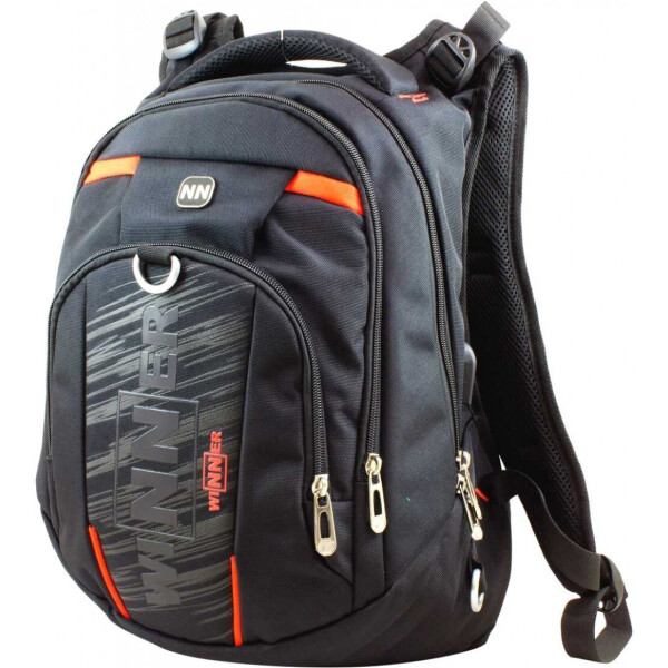 

Подростковый рюкзак для мальчиков 21 л Winner Stile 8806-4-or оранжевый декор