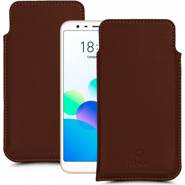 

Футляр Stenk Elegance для Meizu M8c Коричневый (61814)