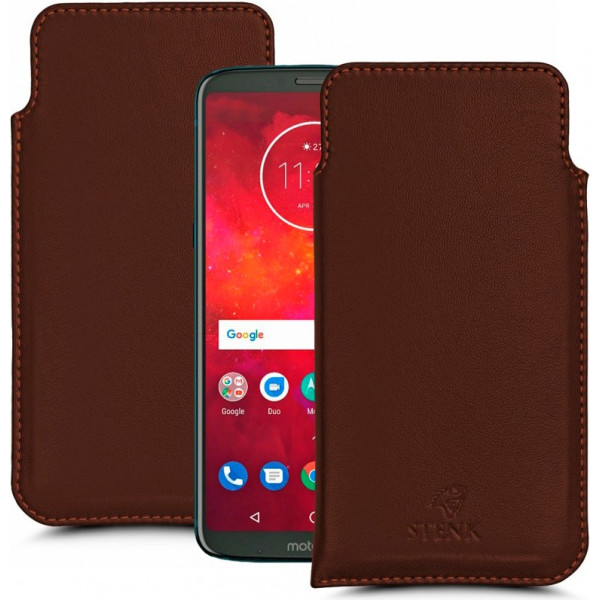 

Футляр Stenk Elegance для Motorola Moto Z3 Play Коричневый (61818)