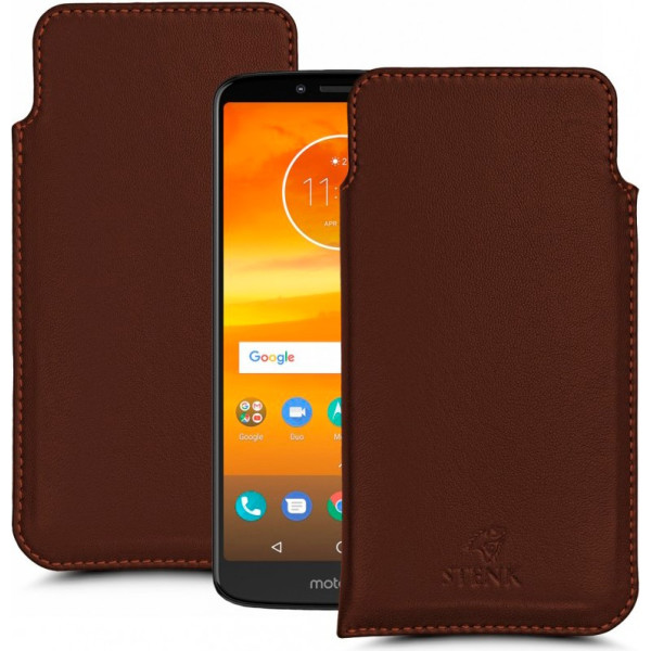 

Футляр Stenk Elegance для Motorola Moto E5 Plus Коричневый (61819)