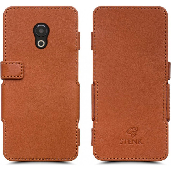 

Чехол книжка Stenk Prime для Meizu 15 Lite Camel (61841)