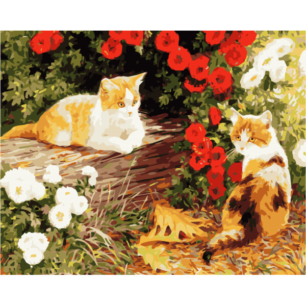 

Картина по номерам. Art Craft "Пушистики в саду" 40*50 см 11604-AC