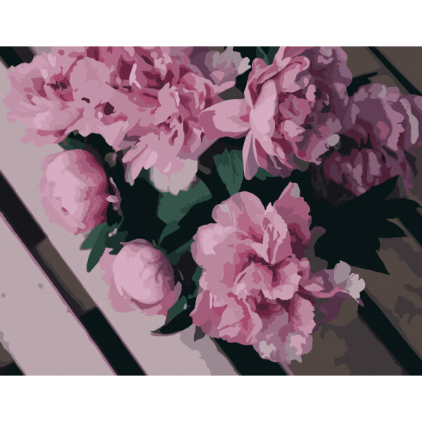 

Картина по номерам. Art Craft "Пион Катарина" 40*50 см 13110-AC