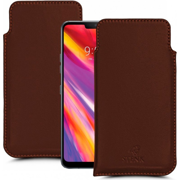 

Футляр Stenk Elegance для LG G7 ThinQ Коричневый (61887)