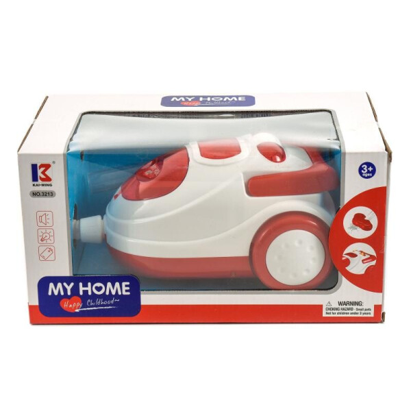 

Пылесос детский игровой набор MY HOME оснащен звуковыми эффектами