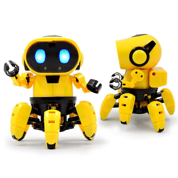 

Робот Умный Интерактивный Конструктор Tobbie Robot HG-715 Желтый Следует за рукой (1141985541AV)
