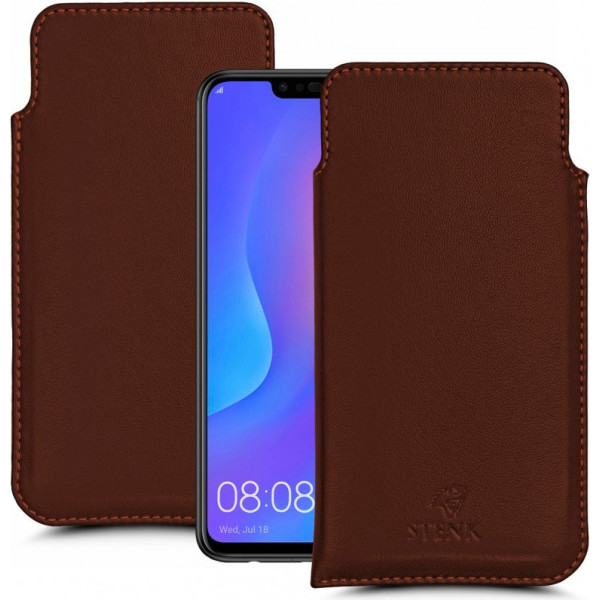 

Футляр Stenk Elegance для Huawei P Smart Plus Коричневый (61952)