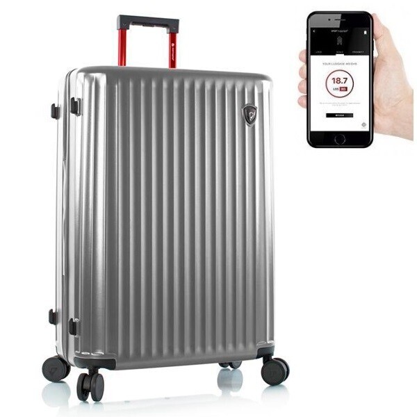 

Чемодан большой 4 колеса Heys Smart Connected Luggage Silver L 927105