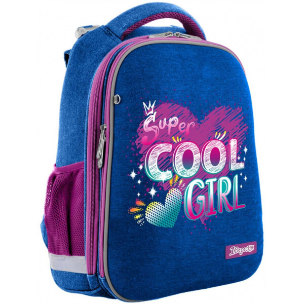 

Рюкзак школьный каркасный 1Вересня Н-12 Cool girl 558024