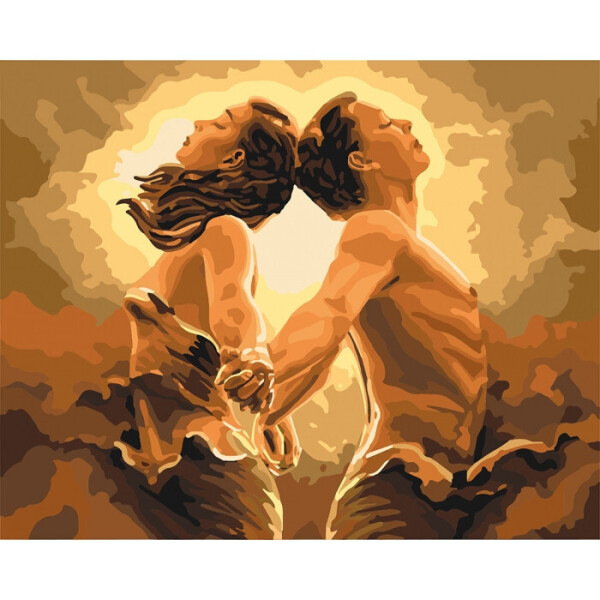 

Картина по номерам. "Единое дыхание" 40*50см KHO4642