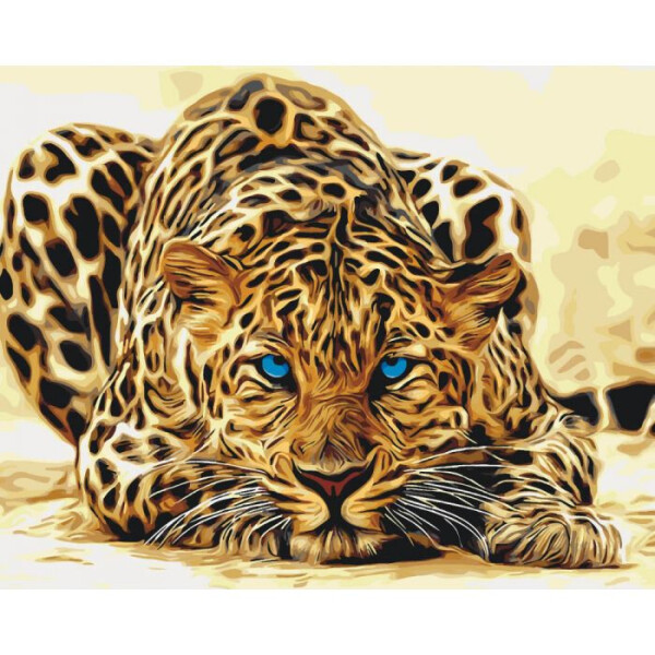 

Картина по номерам. Животные, птицы "Дикая кошка" 40*50см * KHO2450