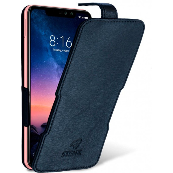 

Чехол флип Stenk Prime для Xiaomi Redmi Note 6 Pro Чёрный (62011)