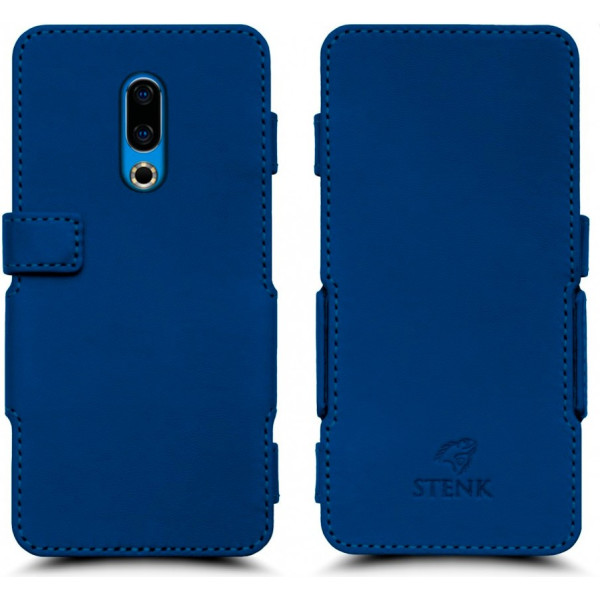 

Чехол книжка Stenk Prime для Meizu 16th Синий (62029)