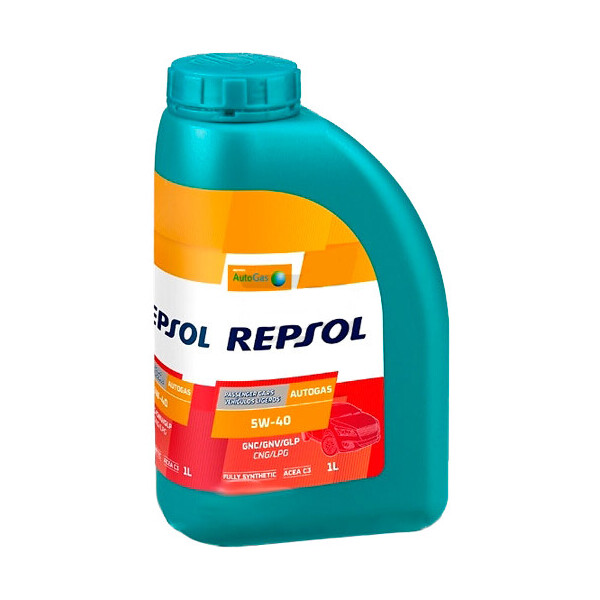 

Масло моторное GAS 5W-40 1л REPSOL AUTO GAS CP-1 / RP033J51
