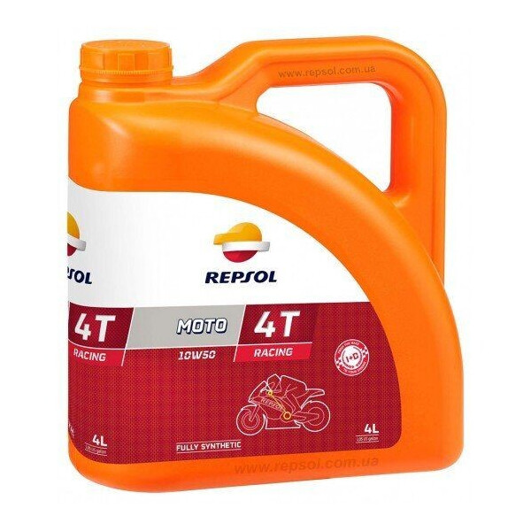 

Моторное масло для 4T двигателей 10W-50 4Т Racing 4л REPSOL / RP160P54