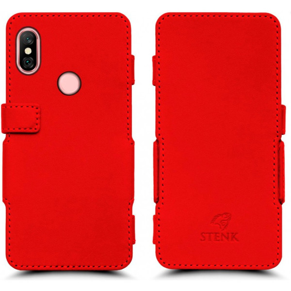 

Чехол книжка Stenk Prime для Xiaomi Redmi Note 6 Pro Красный (62127)