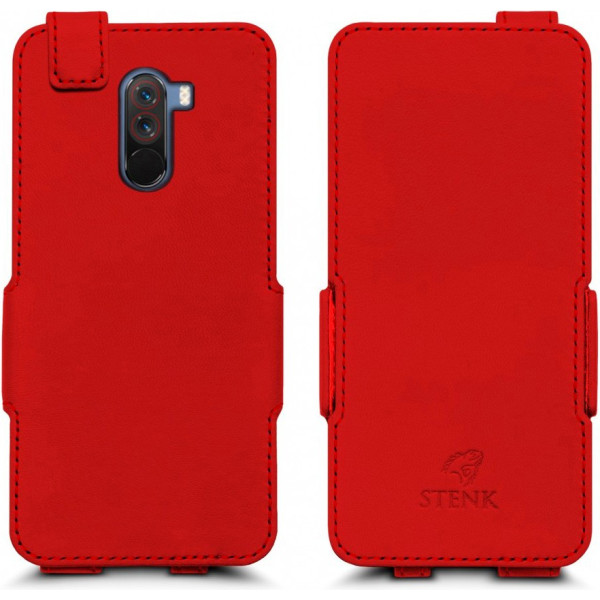 

Чехол флип Stenk Prime для Xiaomi Poco F1 Красный (62147)