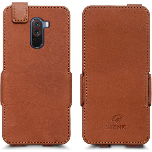 

Чехол флип Stenk Prime для Xiaomi Poco F1 Camel (62327)
