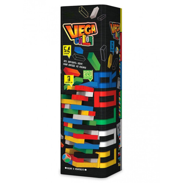 

Розвиваюча настыльна гра "VEGA COLOR " укр. GVC-01U