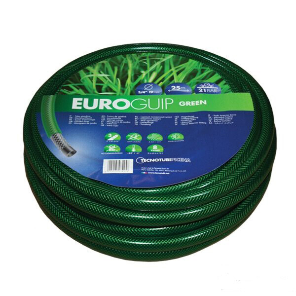 

Шланг поливочный Tecnotubi 3/4" Euro Guip Green 50 м