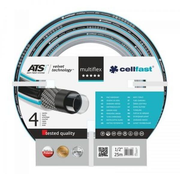 

Шланг поливочный Cellfast 3/4" Hobby 25 м