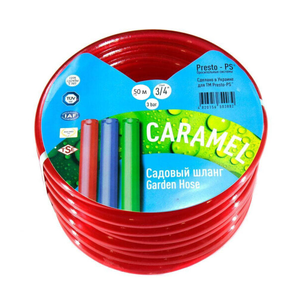 

Шланг поливочный Evci Plastic 3/4" Caramel Красный Силикон 50 м