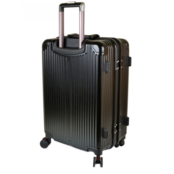 

Чемодан малый 4 колеса ПОДИУМ 05 black S 31678