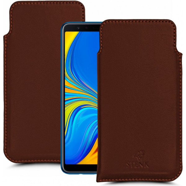 

Футляр Stenk Elegance для Samsung Galaxy A7 (2018) Коричневый (62432)