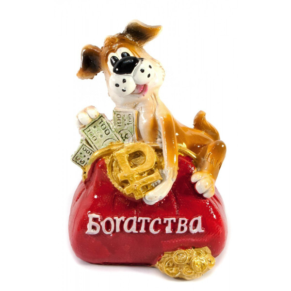 

Копилка ";Собака"; (9,5х6х4 см) Home Place