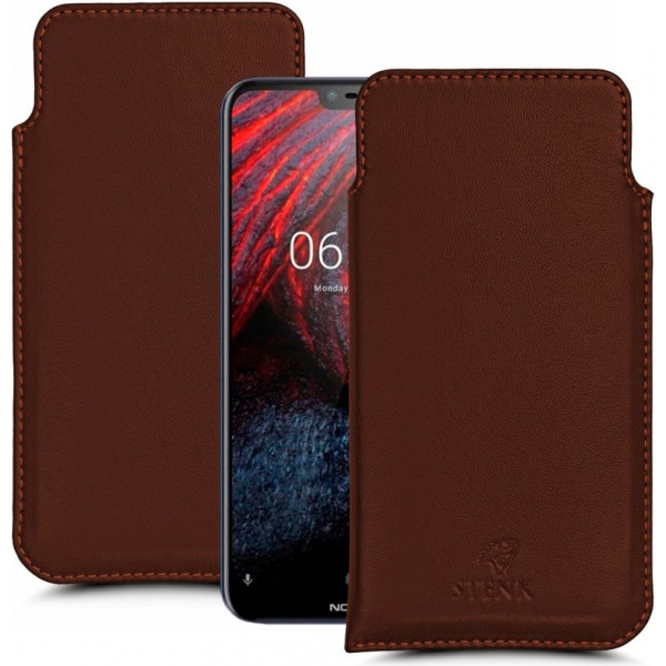 

Футляр Stenk Elegance для Nokia 6.1 Plus Коричневый (62452)