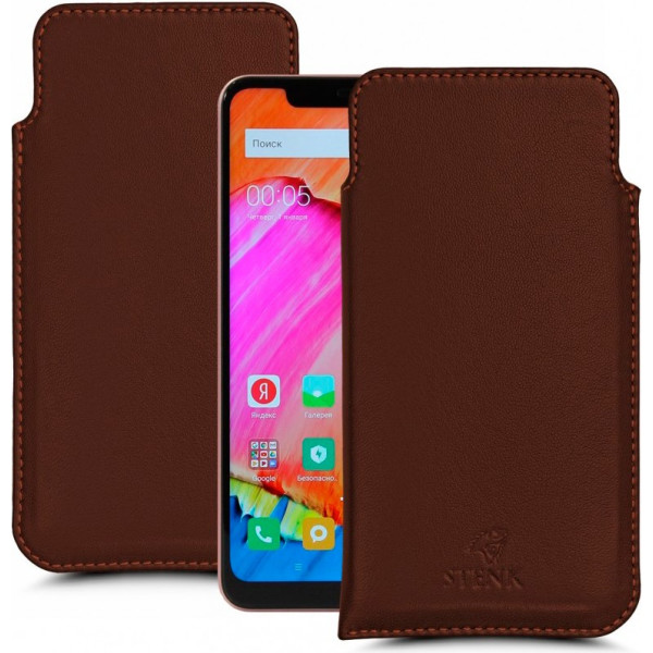 

Футляр Stenk Elegance для Xiaomi Redmi Note 6 Pro Коричневый (62456)