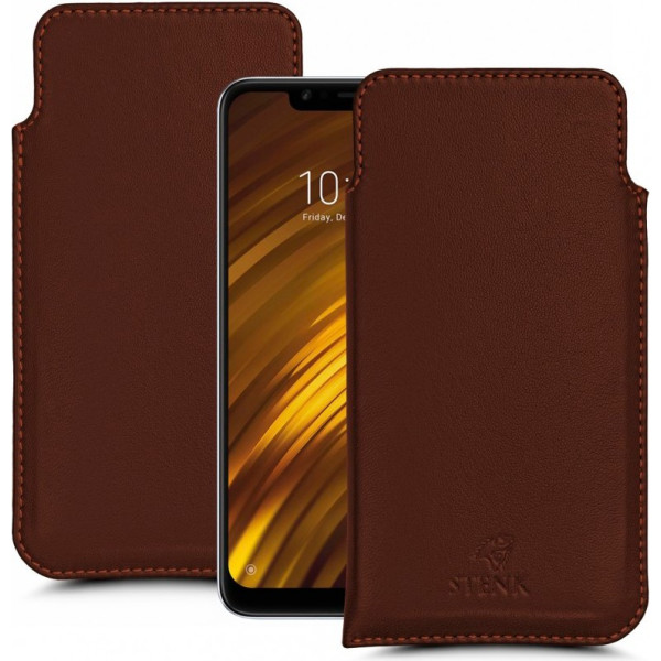

Футляр Stenk Elegance для Xiaomi Poco F1 Коричневый (62457)