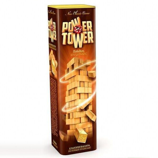 

Настольная игра Дженга Power Tower Danko Toys PT-01