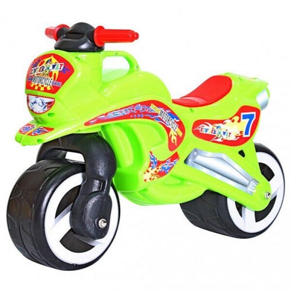 

Детский Велобег Мотобайк Салатовый Kinderway