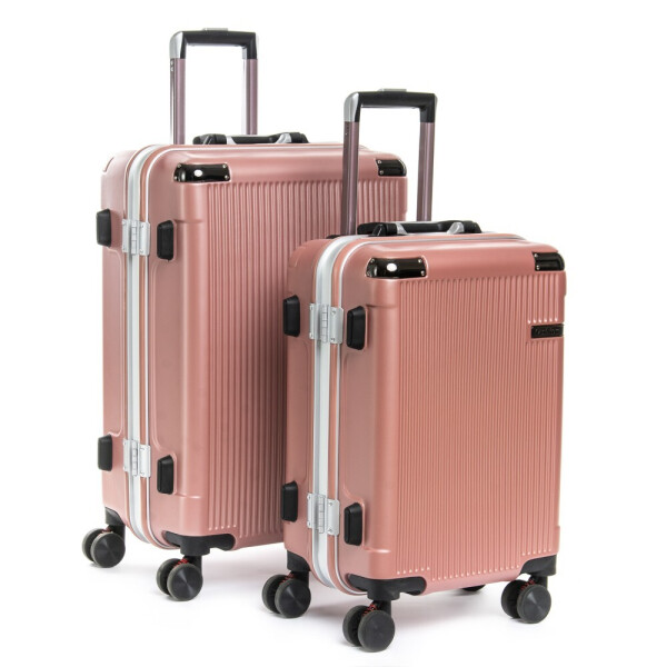 

Комплект чемоданов 2/1 ABS-пластик PODIUM 04 pink замок 31485